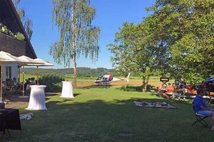 Helikopterrundflug mit Zwischenlandung beim Restaurant – Genuss mit Aussicht