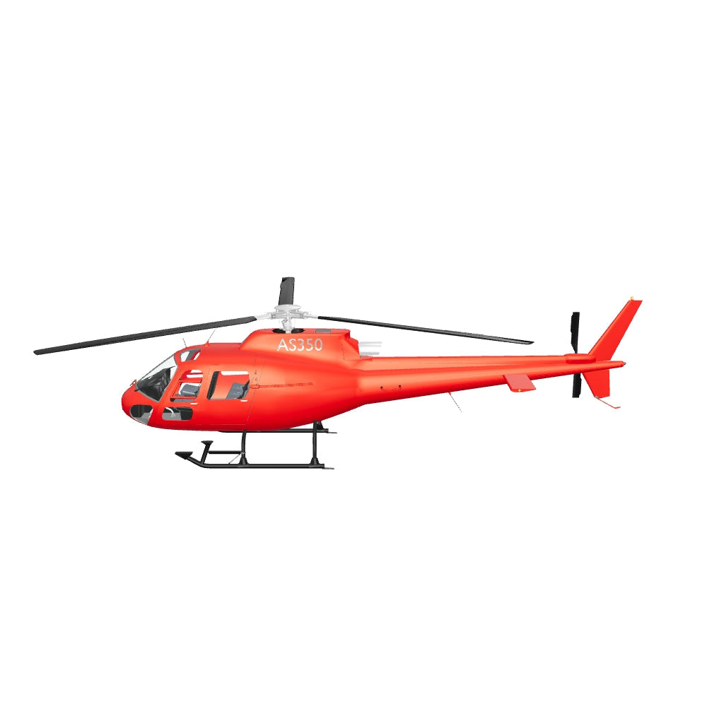 Eurocopter AS350 / H125 Ecureuill als 3D Model