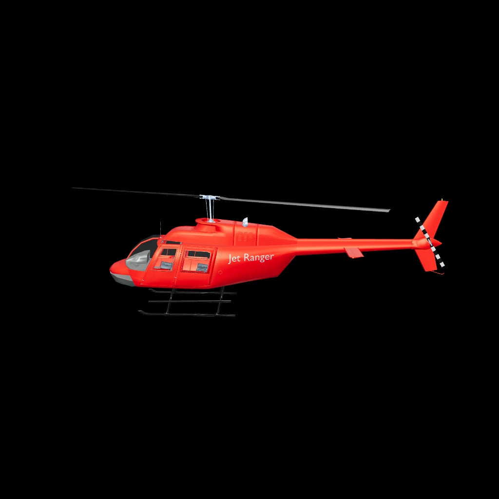 Bell 206 Jet Rabnger als 3D Model